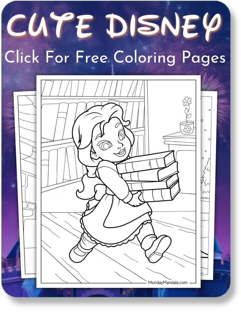 Cute Disney Coloring Pages For Disney