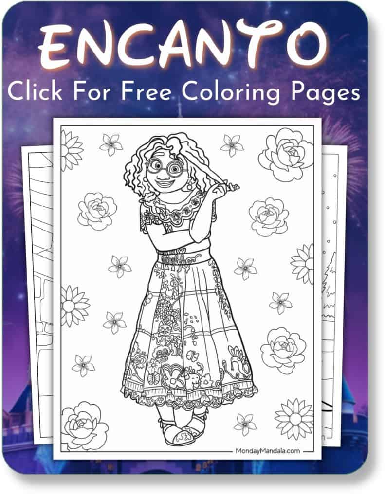Encanto Coloring Pages For Disney