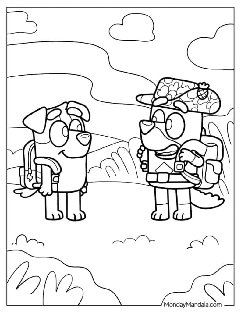 Jack And Rusty Hiking