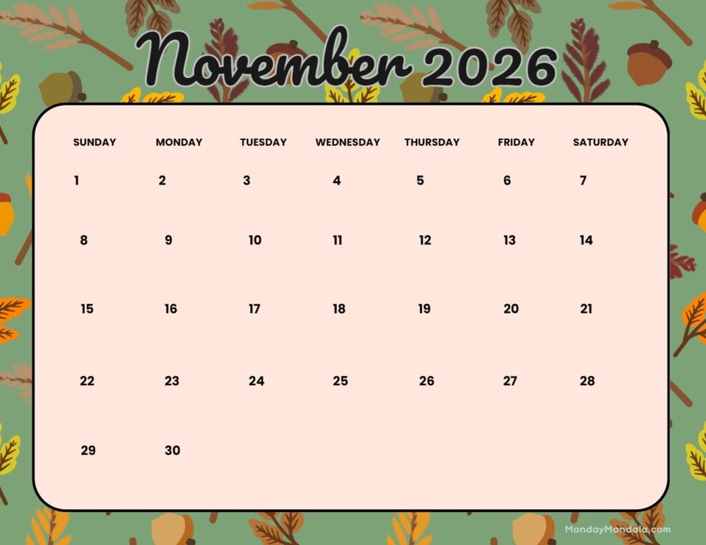 November-2026-Calendar-Printable-Autumn-Landscape