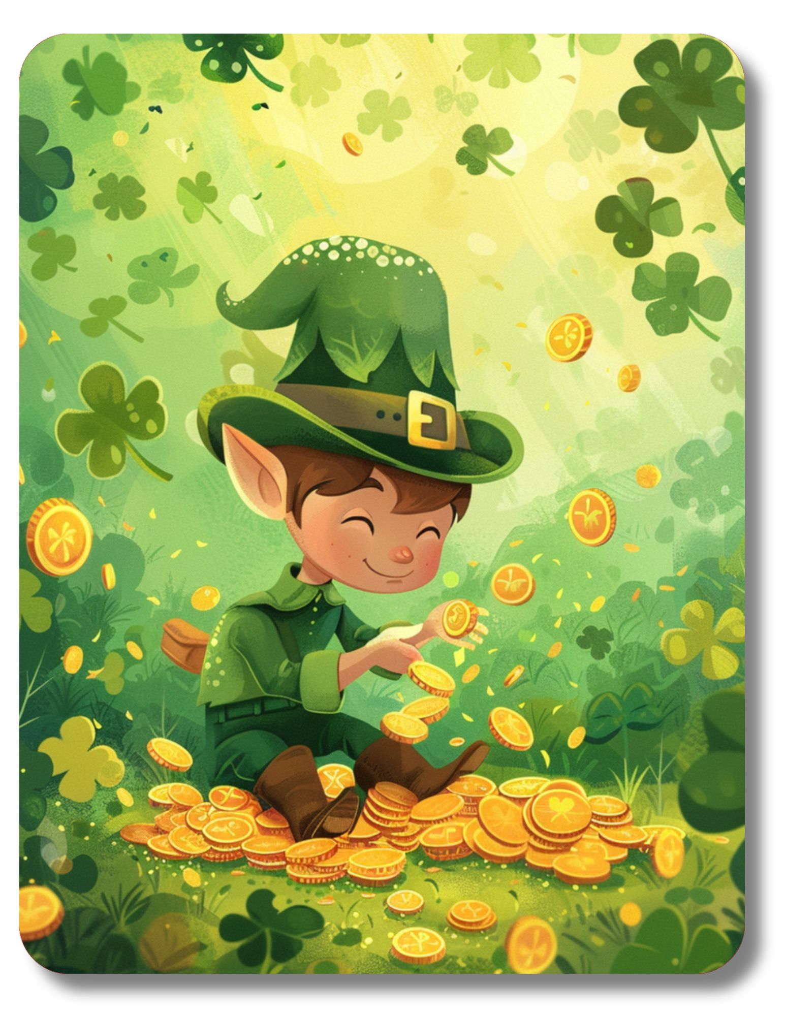 st patrick's day coloring pages cover image